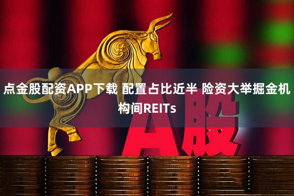 点金股配资APP下载 配置占比近半 险资大举掘金机构间REITs